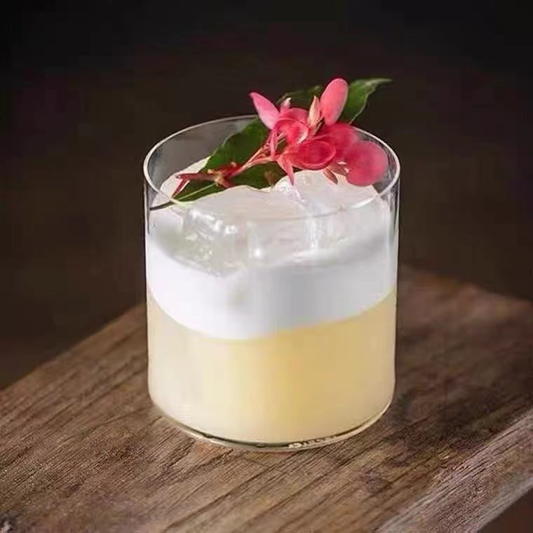 360ML Fashioned Lowball Collins Tumblers,Premium Drinking Glasses for Beer,Wine,Beverages,Cocktails
