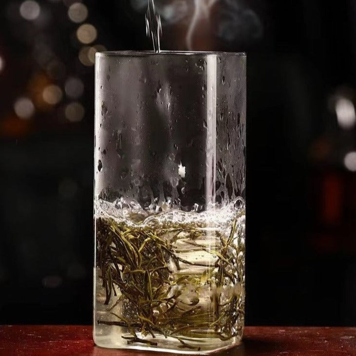 Medium Size 350ML Borosilicate Stemless Mixed Glass Cups,Perfect for Cocktail, Coffee, Ice cream