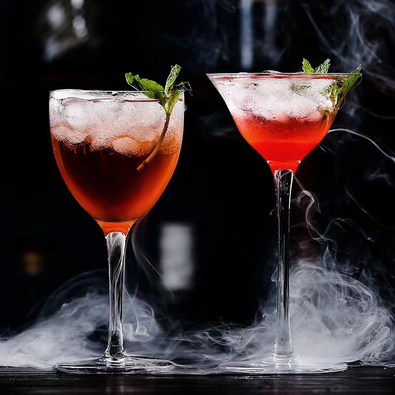 Stemmed Premium Crystal Cocktail Glass,Martini Glasses for Bar
