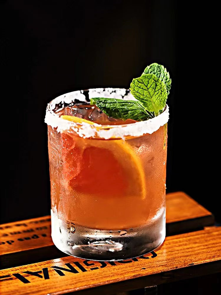 200ML-Glass Whiskey Glass Rock Glass Collin Glass Cocktail Glass Spirit Glass