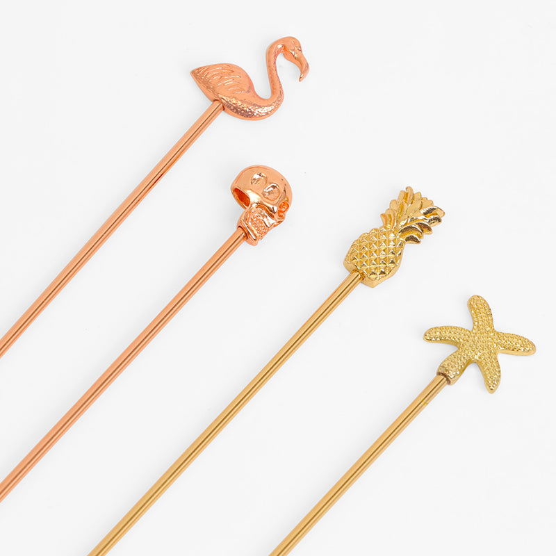 Nordic Ins Stainless Steel Bar Bar Creative Flamingo Bar Party Bar Decoration Bar