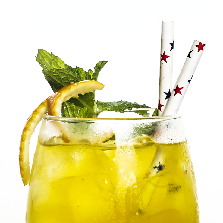 Beach Cocktail Straws Paper Straws Disposable Color Art Straws Environmentally Friendly Paper Straws