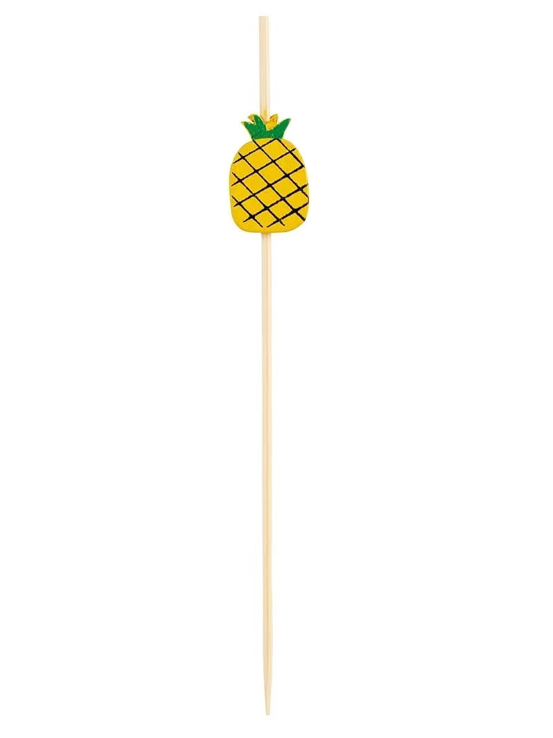 Disposable Fruit Stick Bamboo Stick Flower Stick Creative Art Toothpick Cocktail