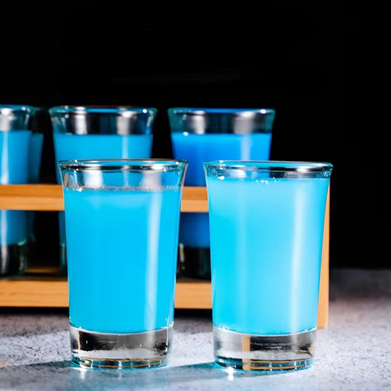 Bullet Glass White Wine Glass Cocktail Glass Shot Glass Bar Acrylic Glass Holder