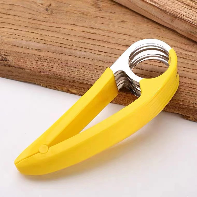 Factory Price Manual Stainless Steel Banana Slicer Kitchen Accessories Banana Slicer