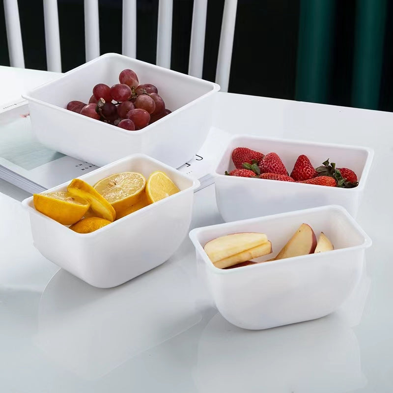 Fruit Storage Box Preservation Box Seasoning Box Bar Bar Compartment with Lid Cocktail Seasoning Box Fruit Box