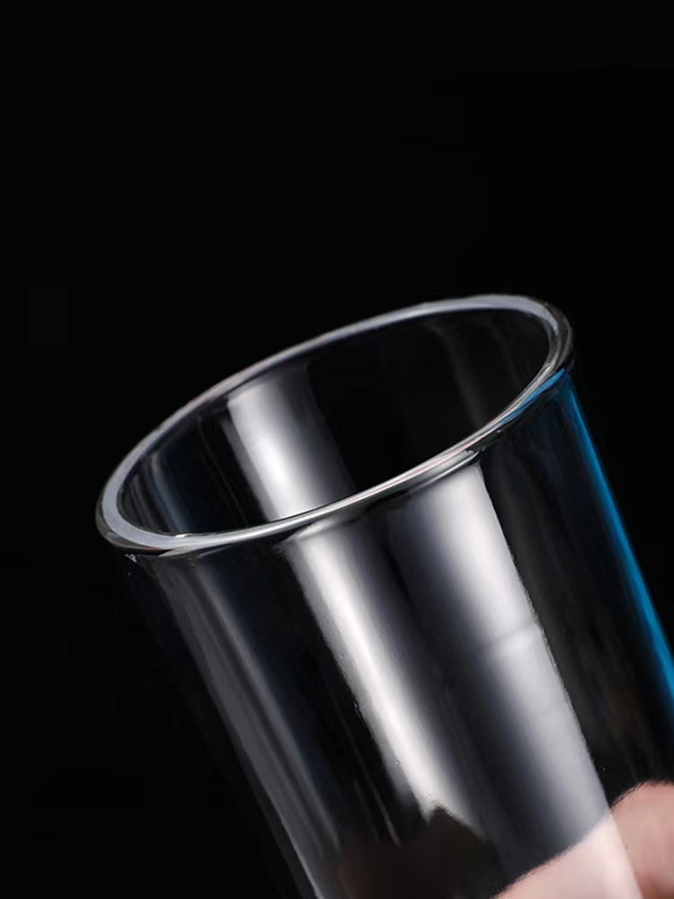 320ML-Straight Cup Glass Collin Cup Juice Cup Milk Tea Cup Cold Drink Cup Long Drink Cup Bar Cocktail Cup