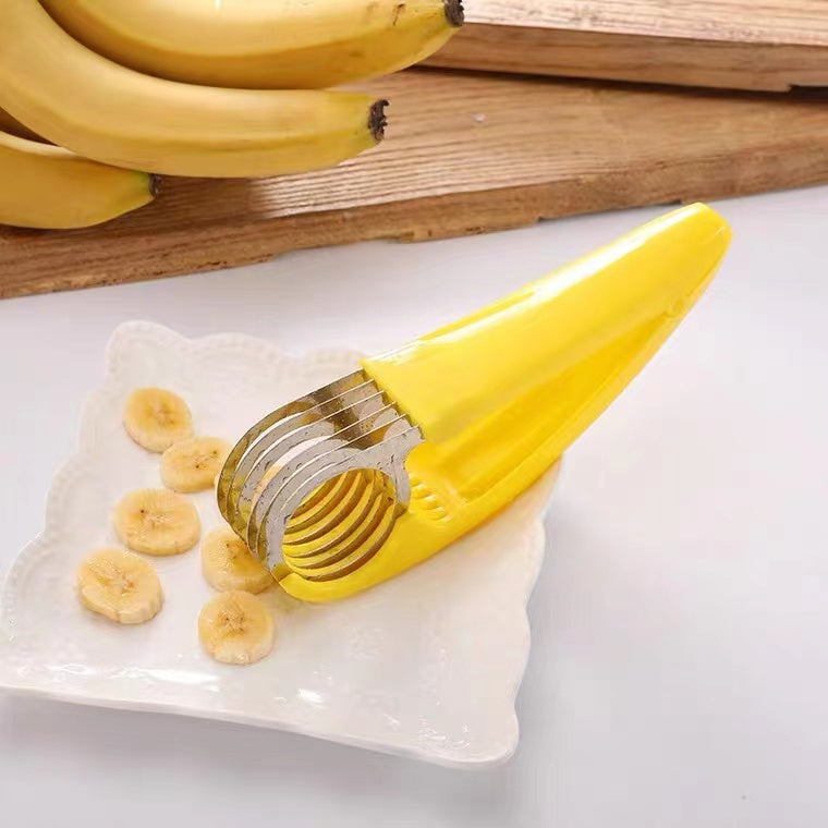 Factory Price Manual Stainless Steel Banana Slicer Kitchen Accessories Banana Slicer
