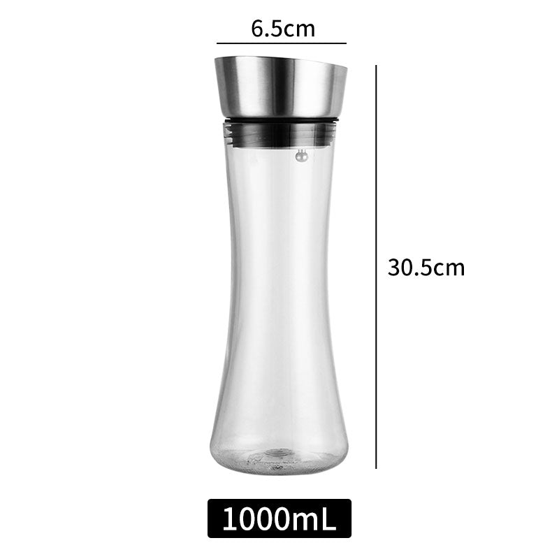 Acrylic Plastic Cold Water Jug with Stainless steel cover
