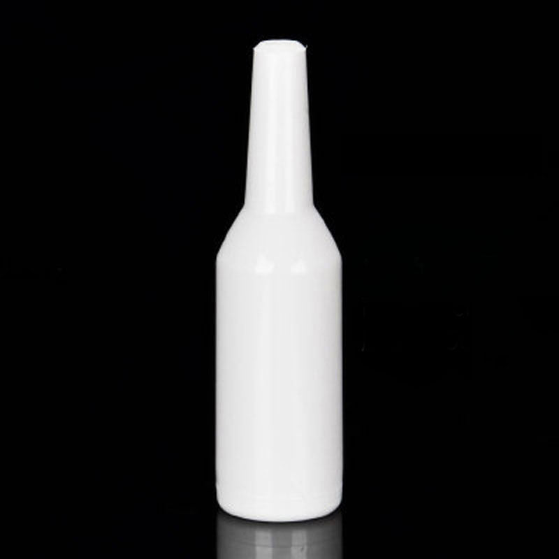 White Color Fancy Mixing Practice Bottle, Bartender Plastic Mixing Bar Bottle