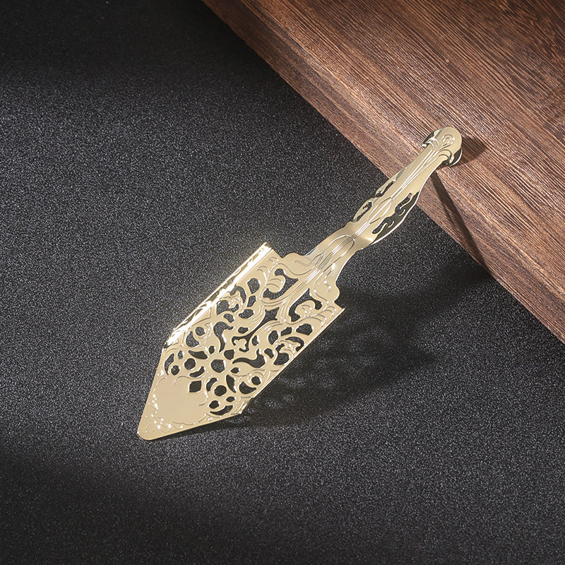 Stainless Steel Perforated design Absinthe spoon, Cocktail Strainer