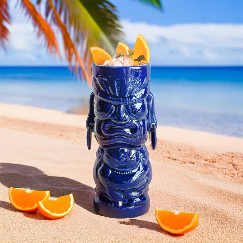 Tiki blue beach