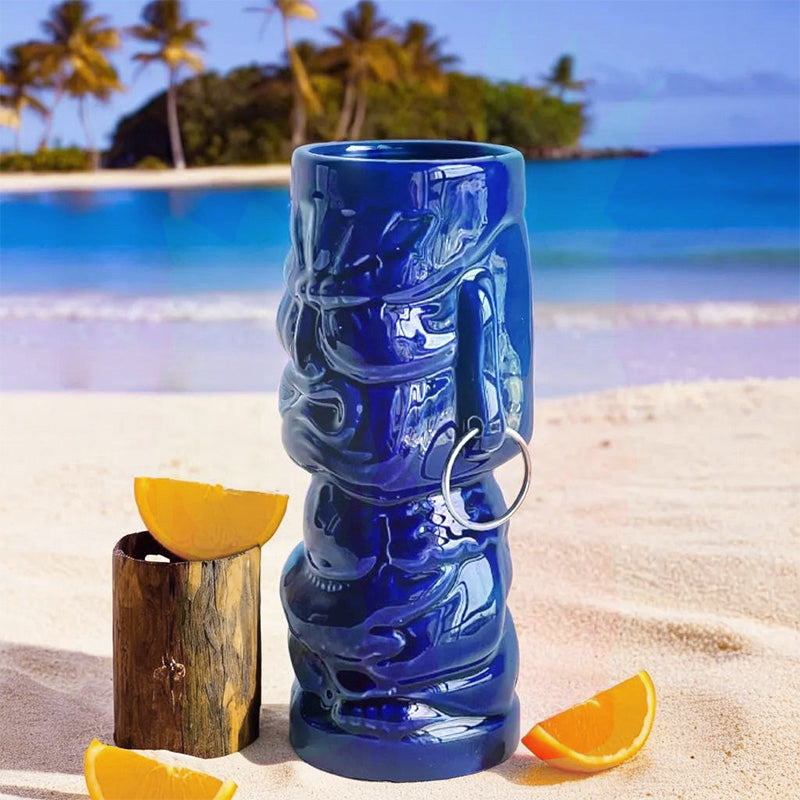 Tiki blue beach