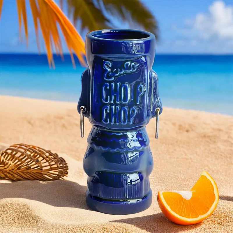 Tiki blue beach