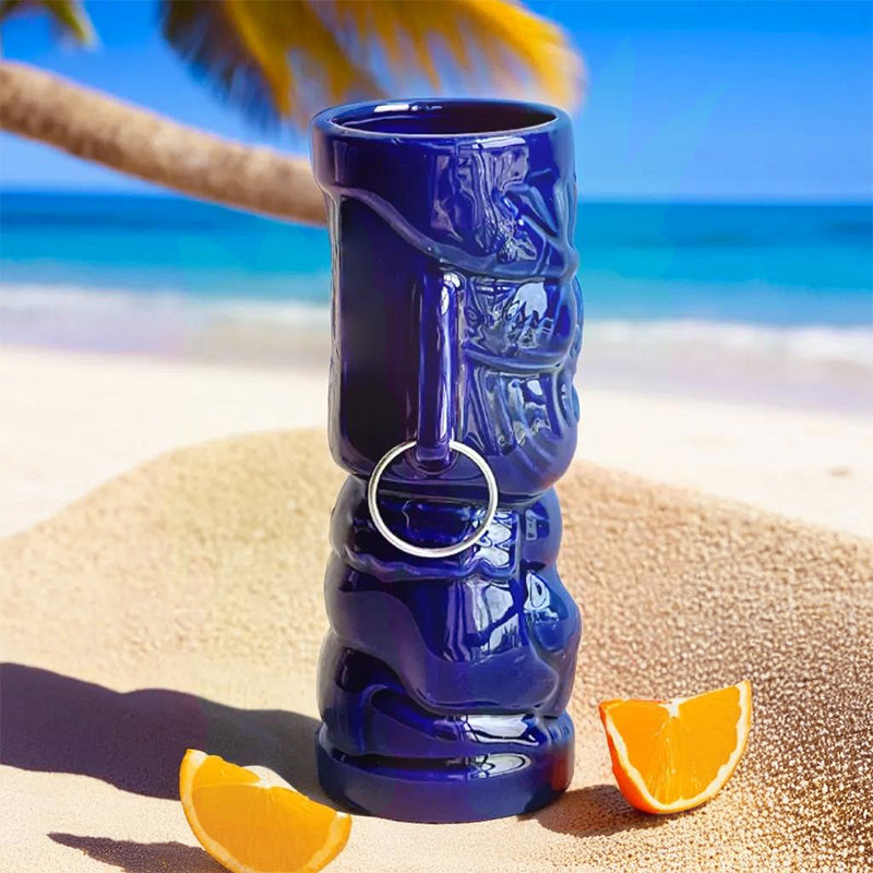 Tiki blue beach