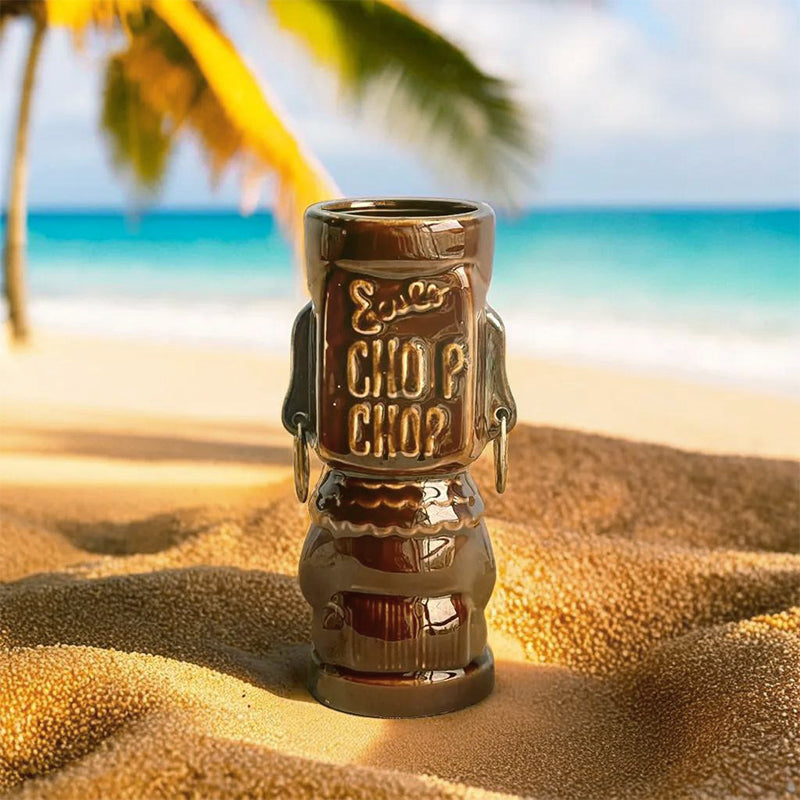 Tiki brown beach