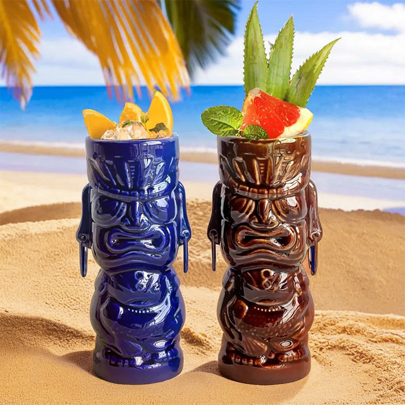 Tiki blue beach