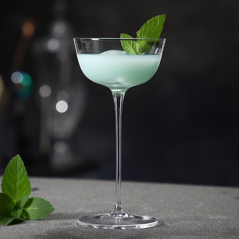 Creative High-footed Cocktail Glass,Ideal for Serving Martini and Manhattan