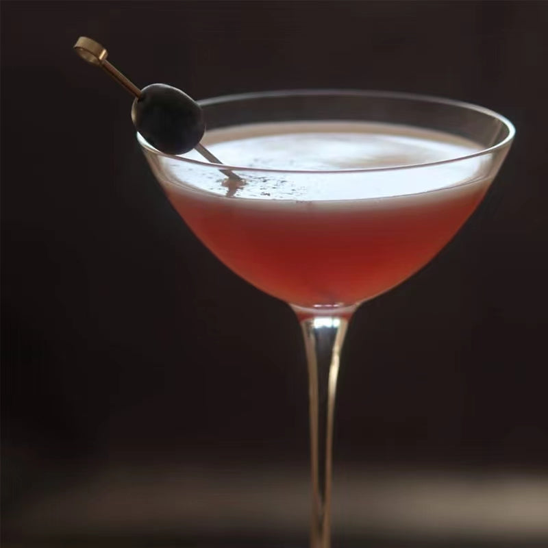 155ML Crystal Clear Cocktail Glass Martini Wine Glass Cup for Margarita,Martini,Whiskey
