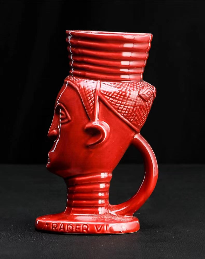Bar Tiki Cup Personality Hawaiian Cocktail Cup Creative Cup Ceramic Cup Tiki Cup