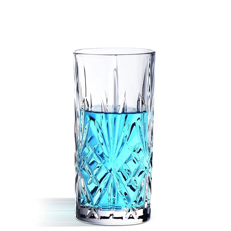 320Ml-Cut Glass Crystal Glass Colin Glass Juice Glass Cocktail Glass Drink Glass for Home Bar