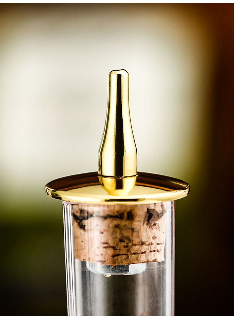 Cork Bitters Bottle Oak Stopper Dropper Bitters Glass Bottle 95ml