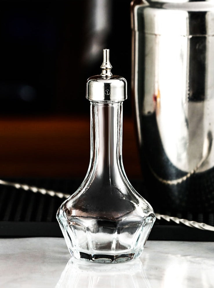 Bitters Bottle - Glass Bitters, 1.7oz/50ml, Great for Bartenders, Home Bars