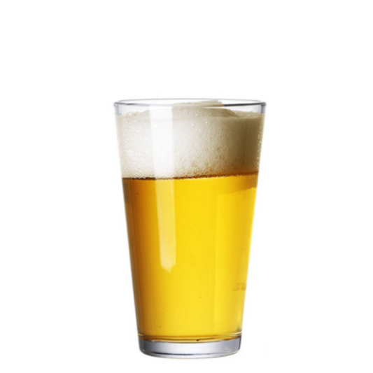 American Wide-Mouth Pint Glass Pearson Craft Glass Beer Glass Beer Glass Juice Drink Glass