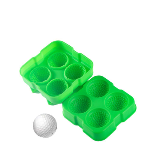 Golf Type Ice Cube Trays，Round Ice Cube Mold Spheres Ice Ball Maker