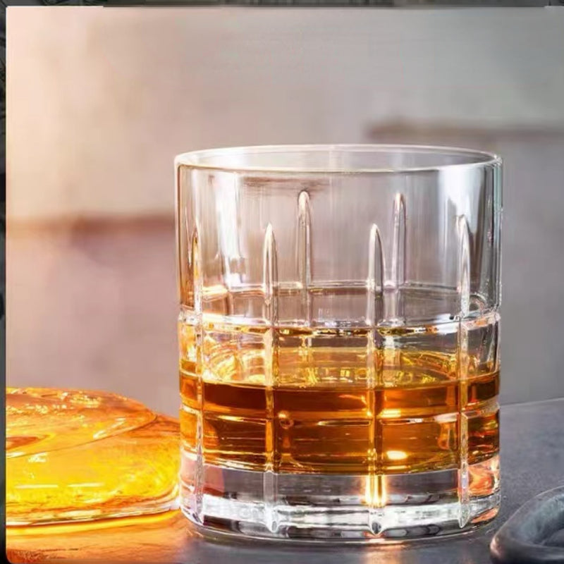 Extravagant Handmade Noble Glass Bottle Crystal Whiskey Glass