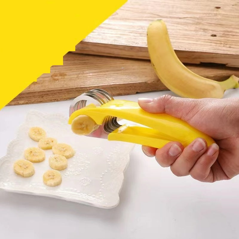 Factory Price Manual Stainless Steel Banana Slicer Kitchen Accessories Banana Slicer