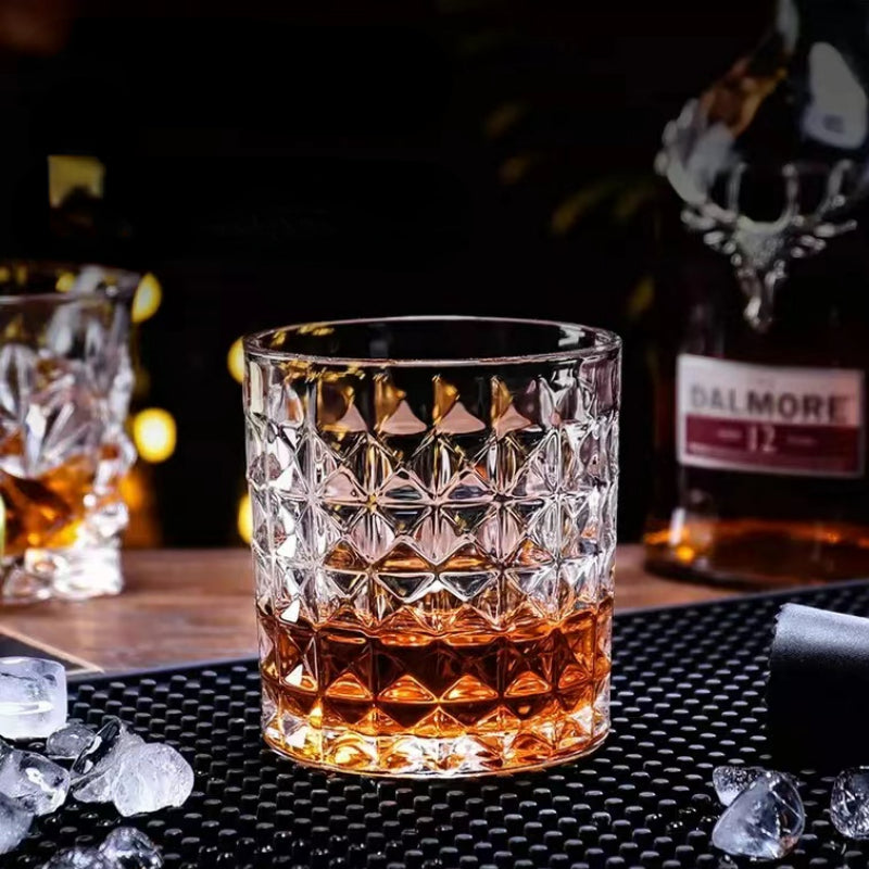 Wholesale Crystal Glass Whiskey Transparent Bar KTV Special Glasses Anti-Fall Household Water Cup