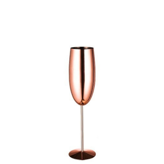 Classic 270ML Stainless Steel Champagne Flutes