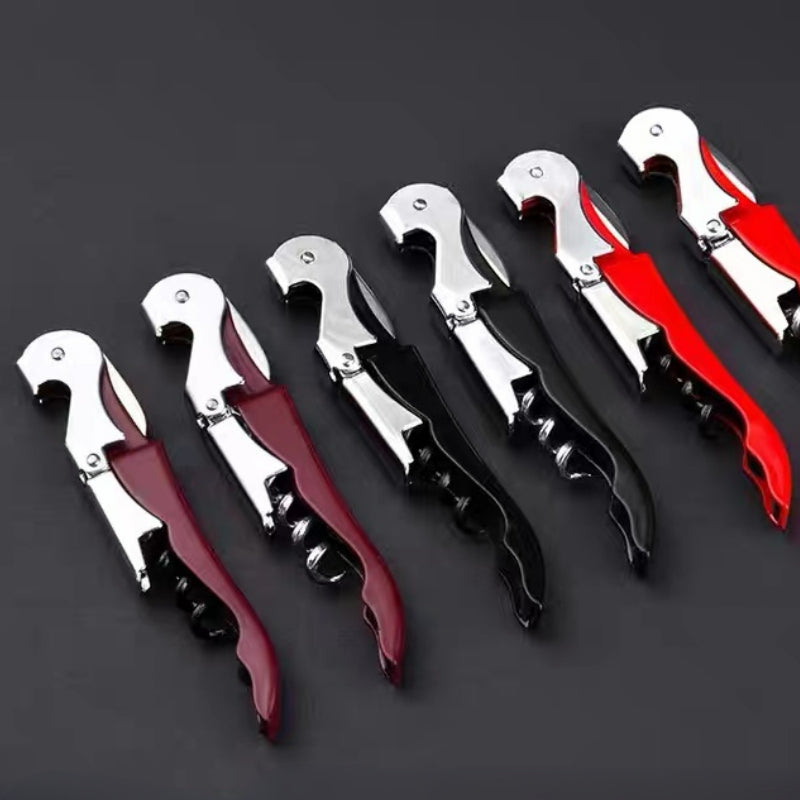 Custom 8 Colors Multifunction Opener All-in-one Metal Opener Wine Beer Bottle Stainless Steel Opener
