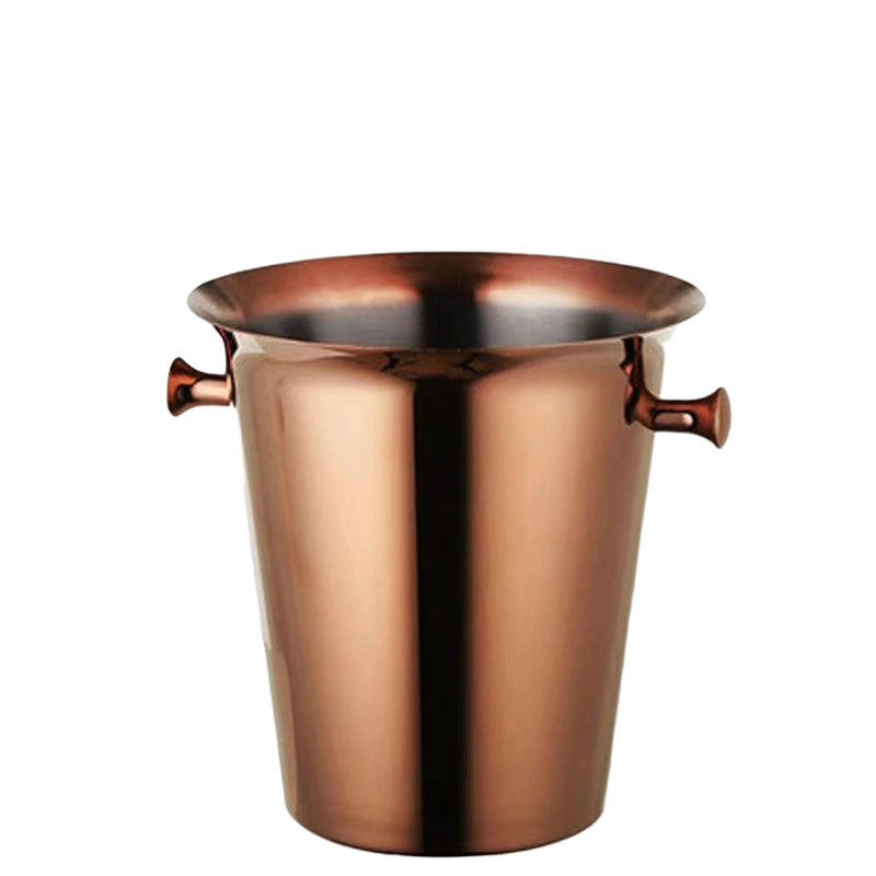 Hotel Supplies Bucket Wholesale 5L Stainless Steel Ice Bucket Luxury Gold Stainless Steel Ice Bucket
