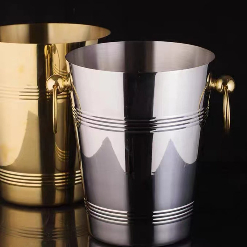 Stainless Steel Ice Buckets in A Variety of Colors for Bar