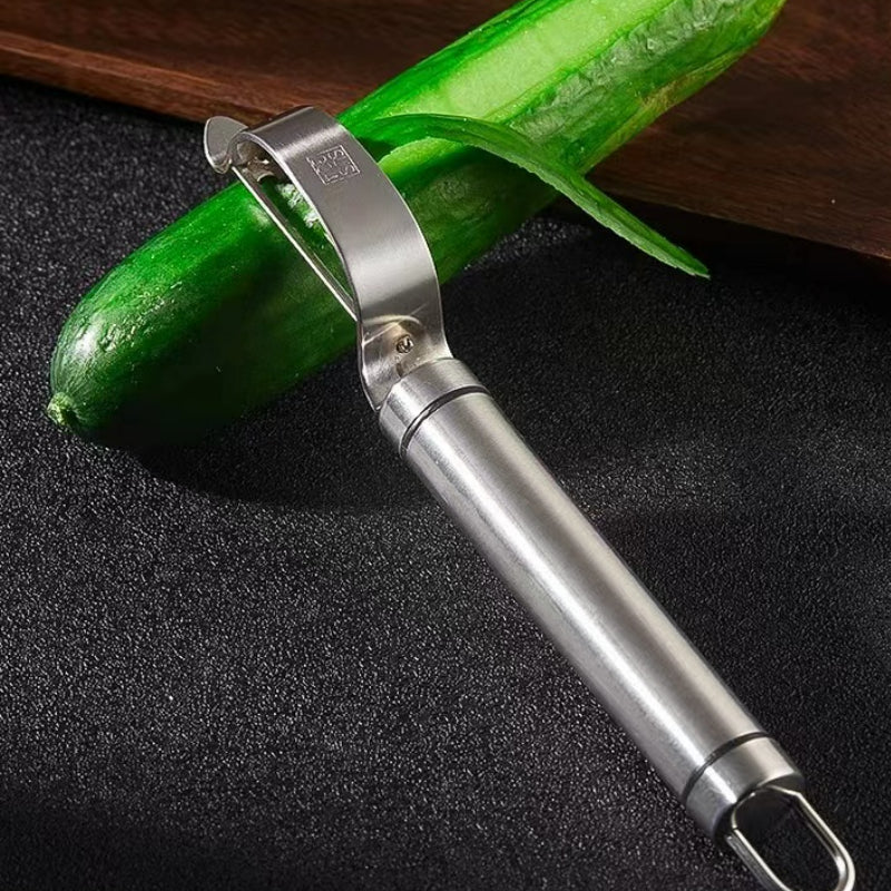Traditional Kitchen Tool Peeler I-Shaped Stainless Steel Peeler Potato Apple Fruit and Vegetable Peeler