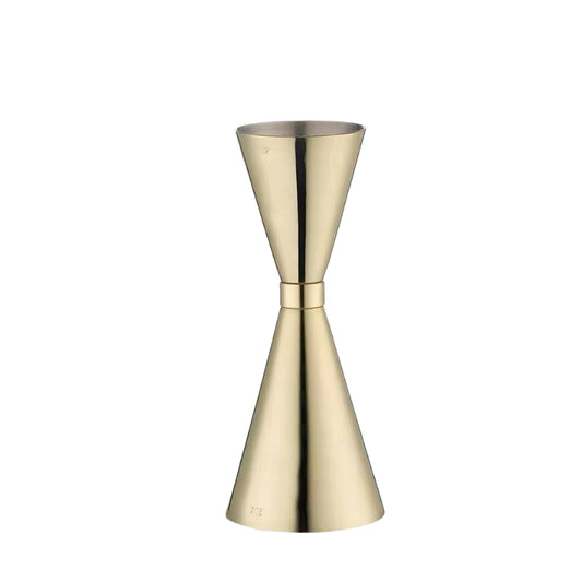 Bar Tools Custom Stainless Steel Jigger Japanese Style Double Side 30/60ml Copper Rose Gold Silver Cocktail Bar Jigger