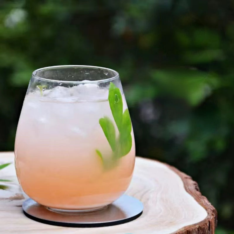 Stainless Steel Metal Coaster Creative Custom Bar Hotel Beer Cocktail Glass Water Cup Coaster