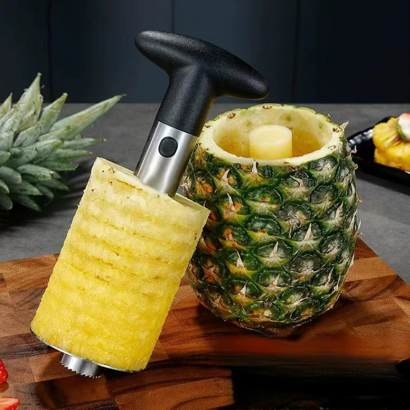 Pineapple Corer Pineapple Cutter with Sharp Thicker Blade Stainless Pineapple Slicer