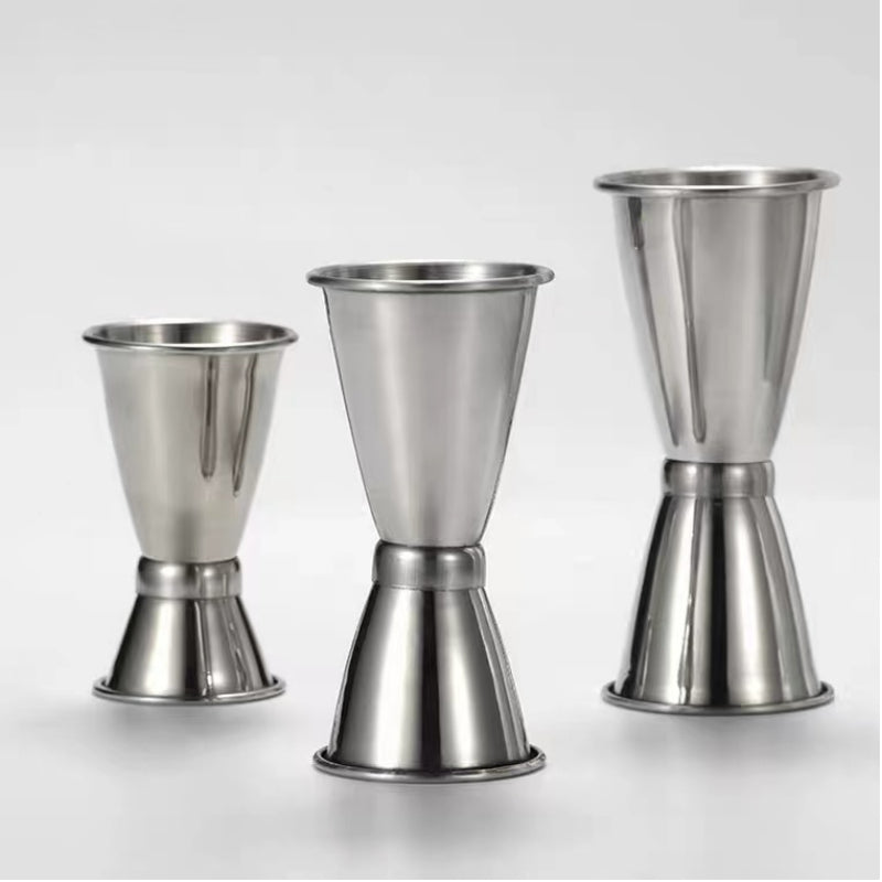 Professional Bar Tools Stainless Steel Jigger Japanese Style Jigger Rose Gold Silver Cocktail Bar Jigger