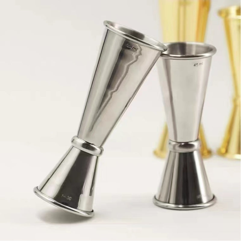 High Quality  30ml/60ml American Style Jigger Stainless Steel Jigger for Bar
