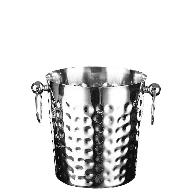 Stainless Steel Bar Bucket Metal Beer Bucket Wine Bucket for Bar