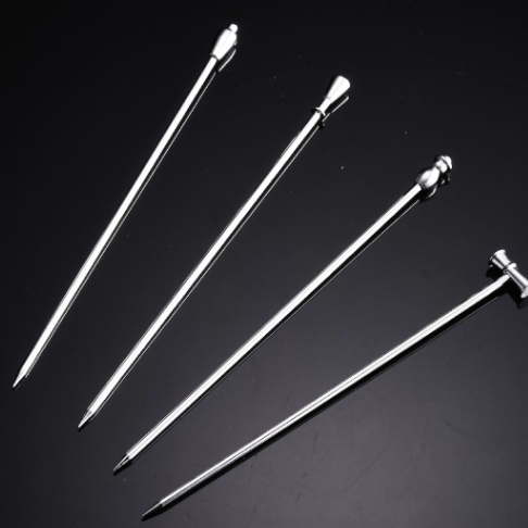Stainless Steel Cocktail Sign Fruit Fork Cocktail Needle Olive Sign Martini Sign Candied Fruit