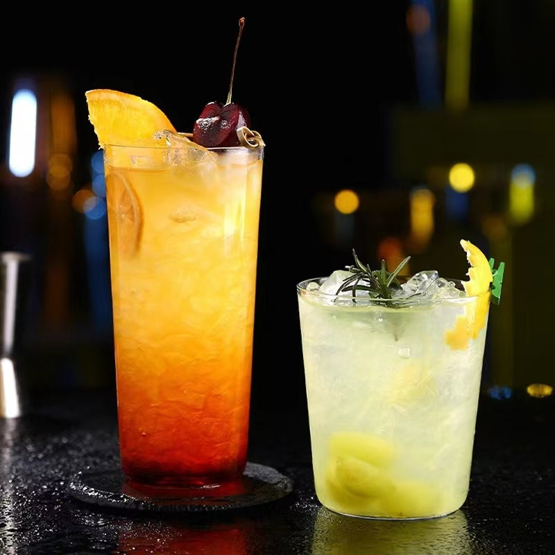 Classical Drinking Glasses,Clear Whiskey Glass for Water,Juice,Milk,Cocktails, Beer