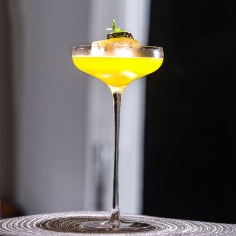 Premium Strong Crystal Martini Glasses,Champagne Saucer Glasses