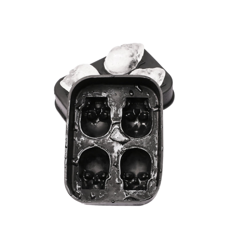 Skull Ice Cube Tray Ice Hockey Mold Silicone Ice Mold Whisky Ice Cube