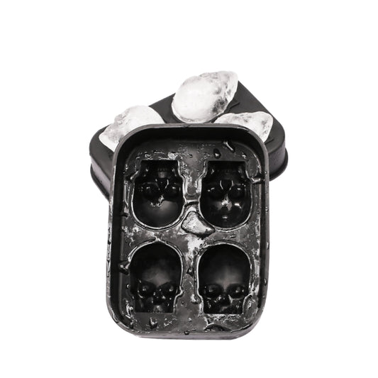 Skull Ice Cube Tray Ice Hockey Mold Silicone Ice Mold Whisky Ice Cube