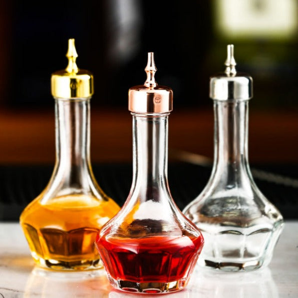 Bitters Bottle - Glass Bitters, 1oz/30ml, Great for Bartenders, Home Bars