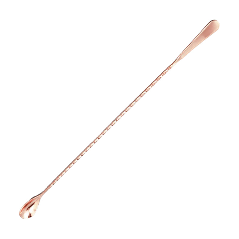 Cocktail Mixing Stirrers for Drink, 40.0cm Long Stainless Steel Bar Spoon with Screw Handle